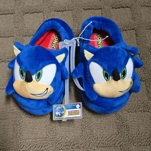 Sonic the Hedgehog Kids Blue Slippers
